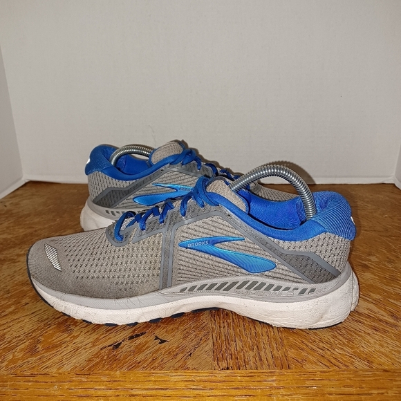 Brooks Mens Adrenaline GTS 20 1103071D051 Gray Running Sneakers Sz 9D (132 Box16 - Picture 4 of 10